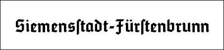 Siemensstadt-Fürstenbrunn