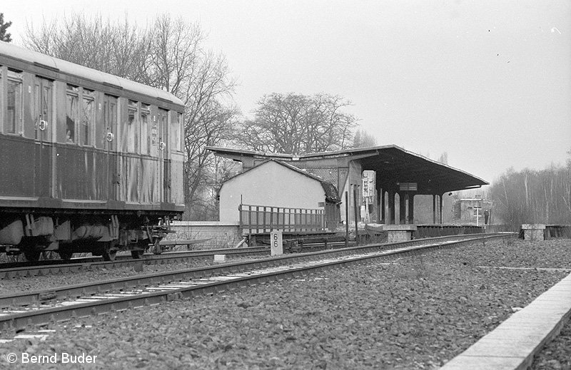 Bild: Bahnsteigansicht 1984