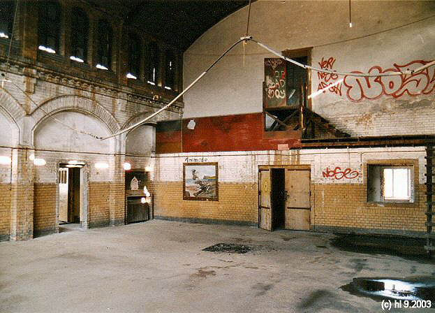 Empfangsgebäude Innenansicht