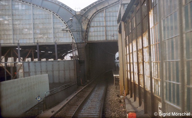 Bild: Gleissituation 1980er Jahre östliches Gleisfeld