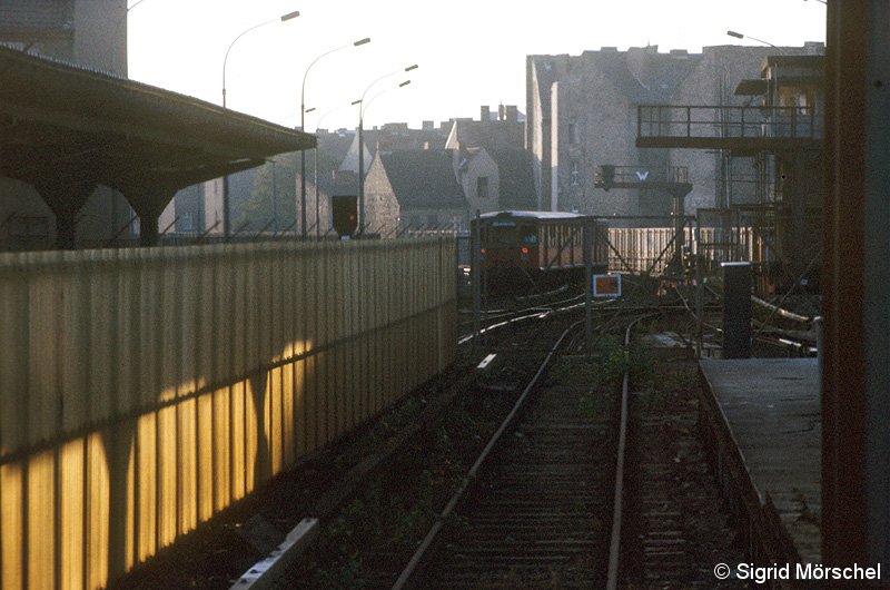 Bild: Gleissituation 1980er Jahre östliches Gleisfeld