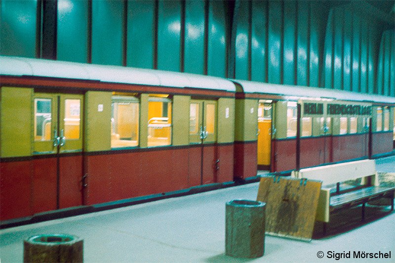 Bild: Gleissituation 1980er Jahre östliches Gleisfeld