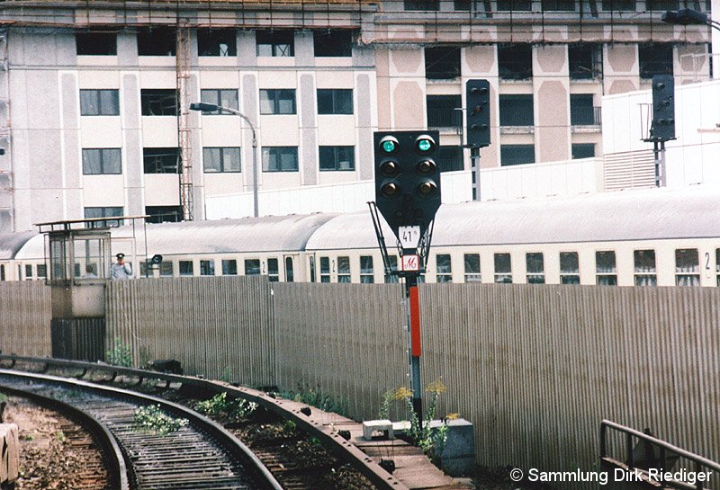 Bild: Gleissituation 1980er Jahre östliches Gleisfeld