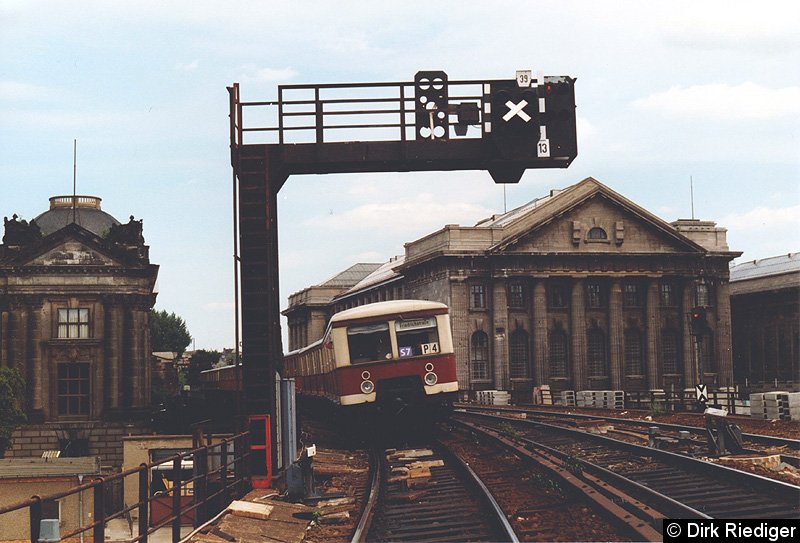 Bild: Gleissituation 1980er Jahre östliches Gleisfeld