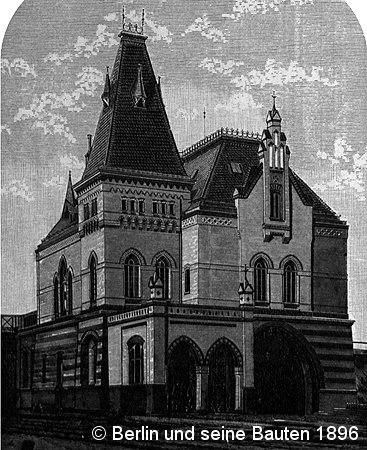 Bild: Empfangsgebäude Beusselstraße