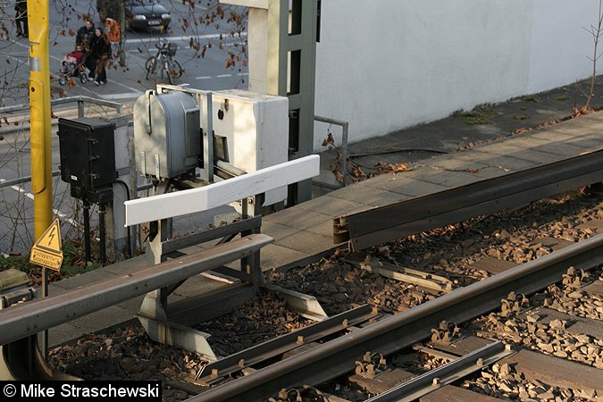 Bild: elektrischer Fahrsperrenantrieb in Sonnenallee