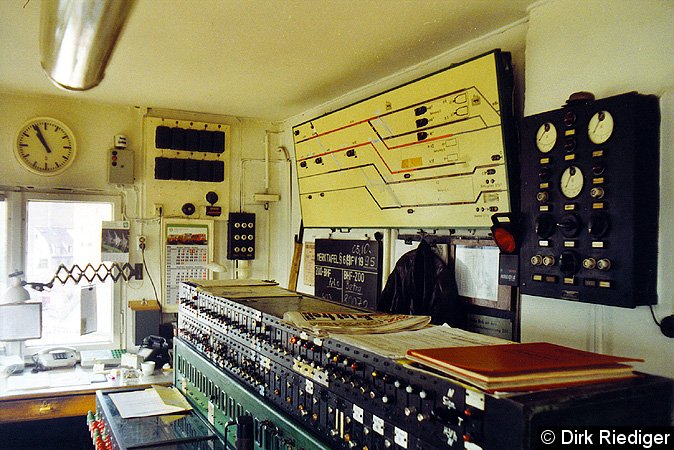 Bild: Blick über die Hebelbank